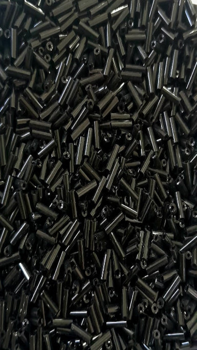 Canutillo entero negro brillante