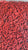 Canutillo largo rojo anaranjado opaco