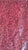Canutillo recortado rojo opaco