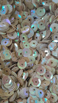 Lentejuelas 6mm naturales nacarado cubet
