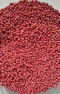 Mostacilla roja perlada tornasol