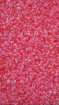 Mostacilla rosa transparente tornasol