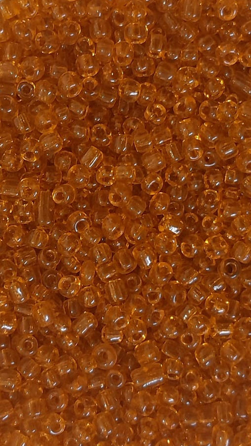Mostacillon naranja transparente