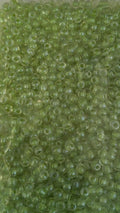 Mostacillon verde claro transparente