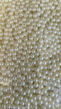 Perlas 3mm blanco natural