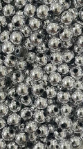 Perla metalizada plastica 4mm