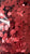 Lentejuela Plateada roja metalizada