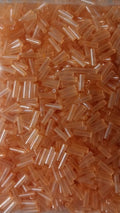 Canutillo entero naranja claro transparente