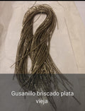 Gusanillo Briscado Plata Vieja