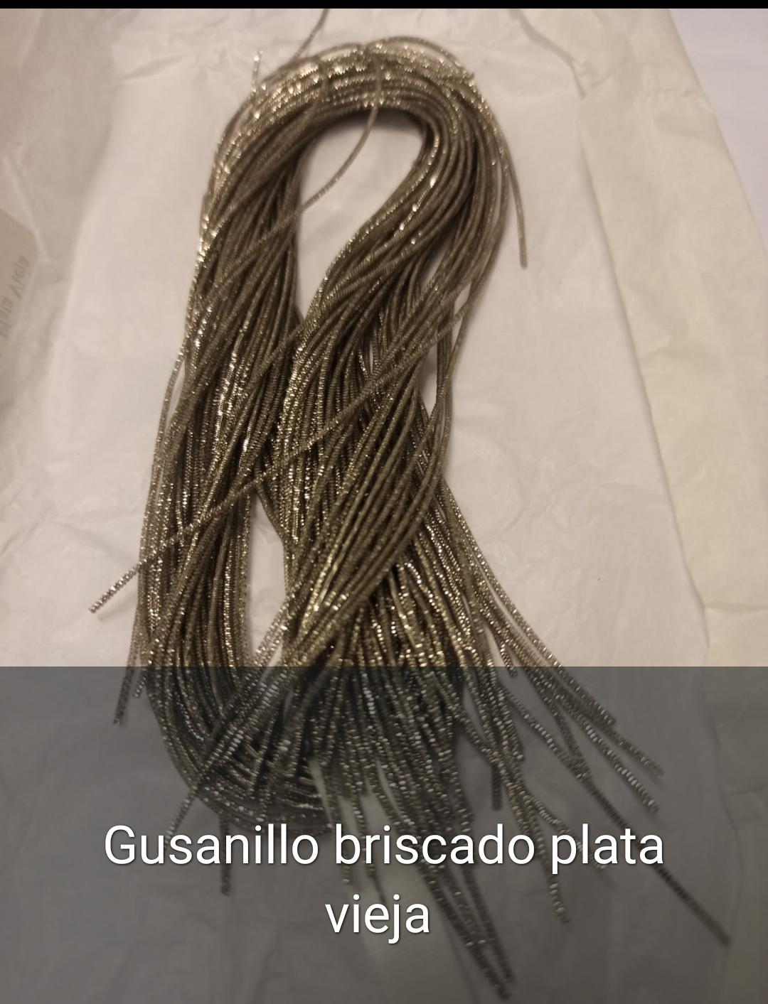 Gusanillo Briscado Plata Vieja